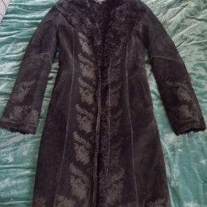 Suede Penny Lane coat